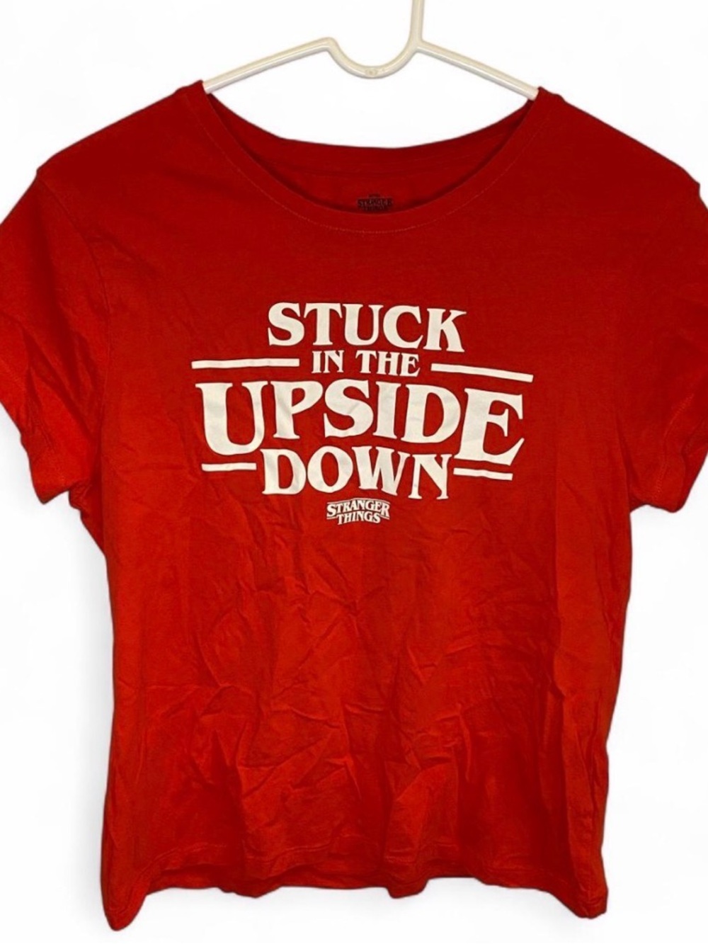 Stranger Things Red Tee Shirt